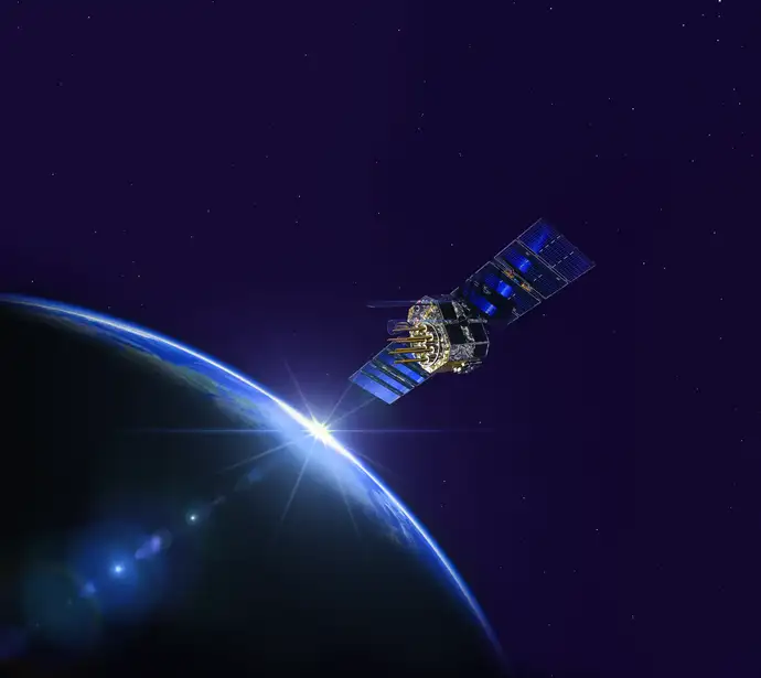 SCHOTT® Solar Cell Cover Glass-Picture-Space-Technologie-Satellit