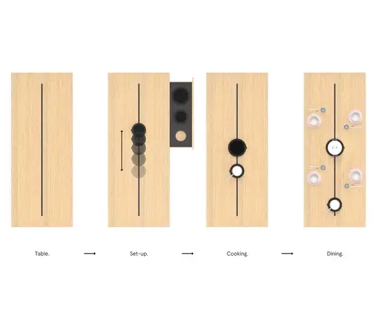 Zweiter Jurypreis: Cooking Table II von Moritz Putzier