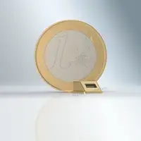 Miniaturized SCHOTT® LightView laser package together with one euro coin