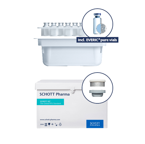 adaptiQ® tray Kit with TopLine vials | SCHOTT Pharmaceutical