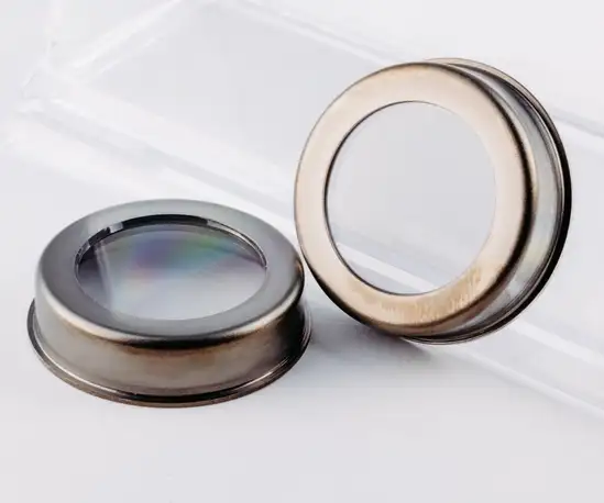 Hermetic lids and windows for optical MEMS