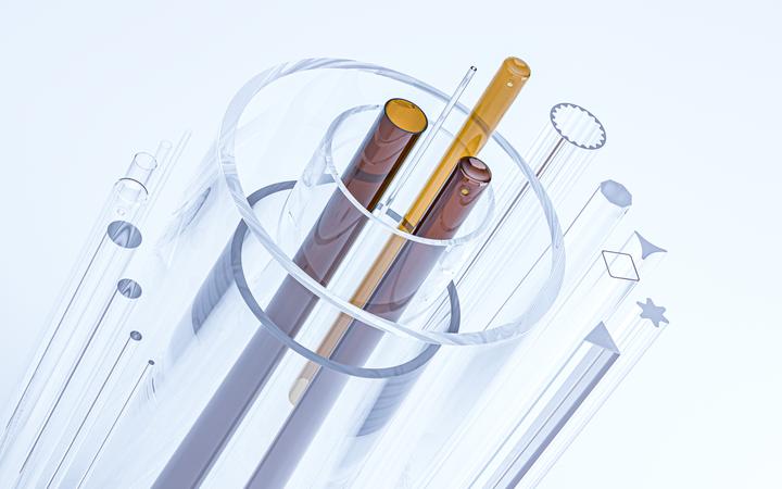 Aperçu de la sélection de tubes en verre SCHOTT