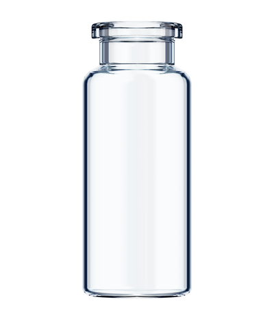 SCHOTT Pharma Glasfläschchen ohne Stopfen und Dichtung