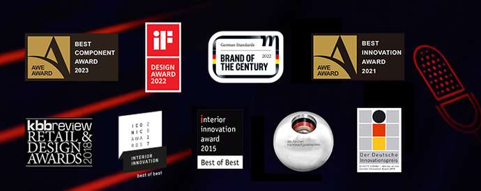 Overview of CERAN award logos
