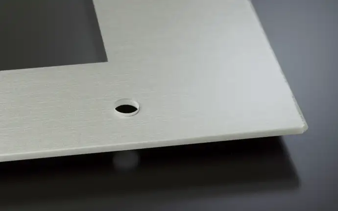 Heat and temperature resistant application oven door
