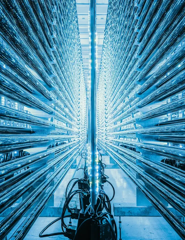 Algalif's photobioreators made of SCHOTT glass tubing