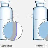 Vials that reduce cosmetic defects due to protection of outer surface