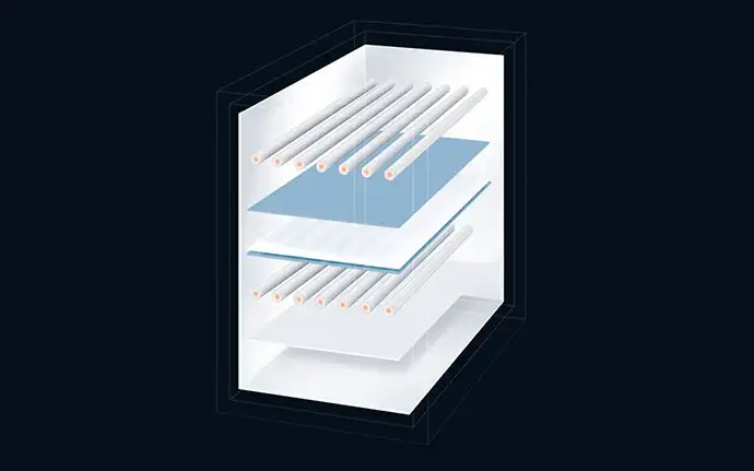 SCHOTT NEXTREMA® Glaskeramik als Abdeckung für industrielle Infrarot-Heizgeräte