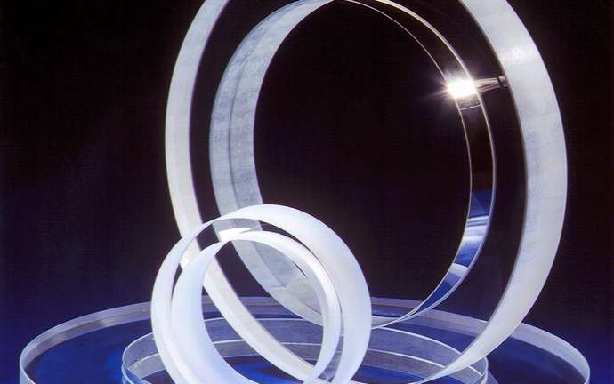 Quarzglas Ringe