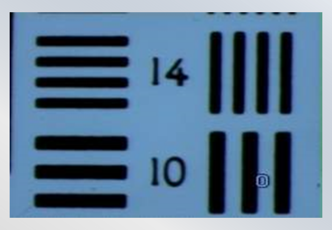 Flexible imaging bundles - image resolution with 6 µm fibers