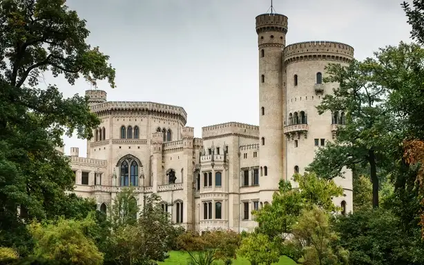 Babelsberg Palace in Potsdam, Berlin, glazed with SCHOTT glass for restoration