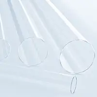 Four samples of DUROBAX® clear glass tubing