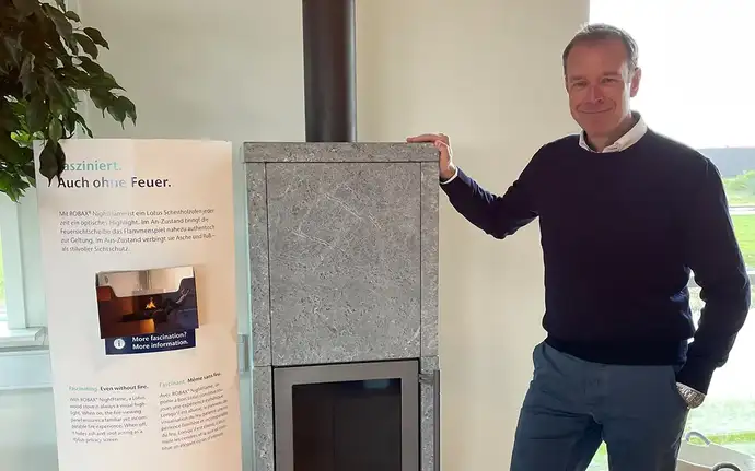 Lars Borch, Geschäftsführer Lotus Heating Systems A/S