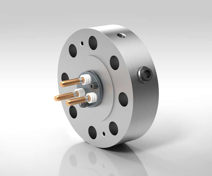 Hermetic bulkhead connector for secure power and signal transmission in defense and aerospace systems