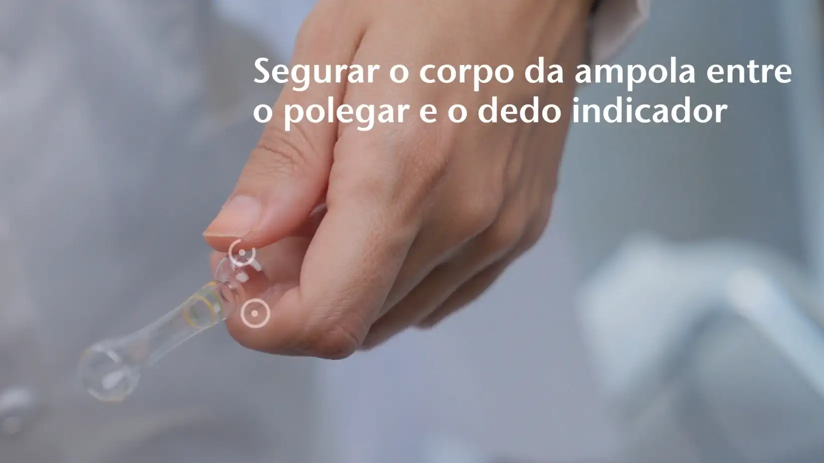 Como abrir uma ampola com OPC (punto de cor)