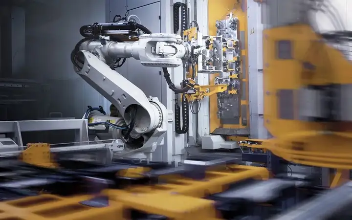 Industrial imaging system used for high-precision inspection in automated manufacturing environments