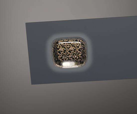 Concept de conception de la lampe de lecture Jade