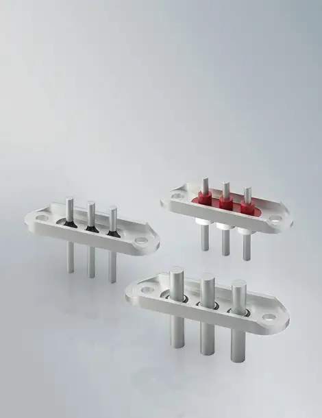 Modèles standards de bornes d’e-compresseurs SCHOTT®.
