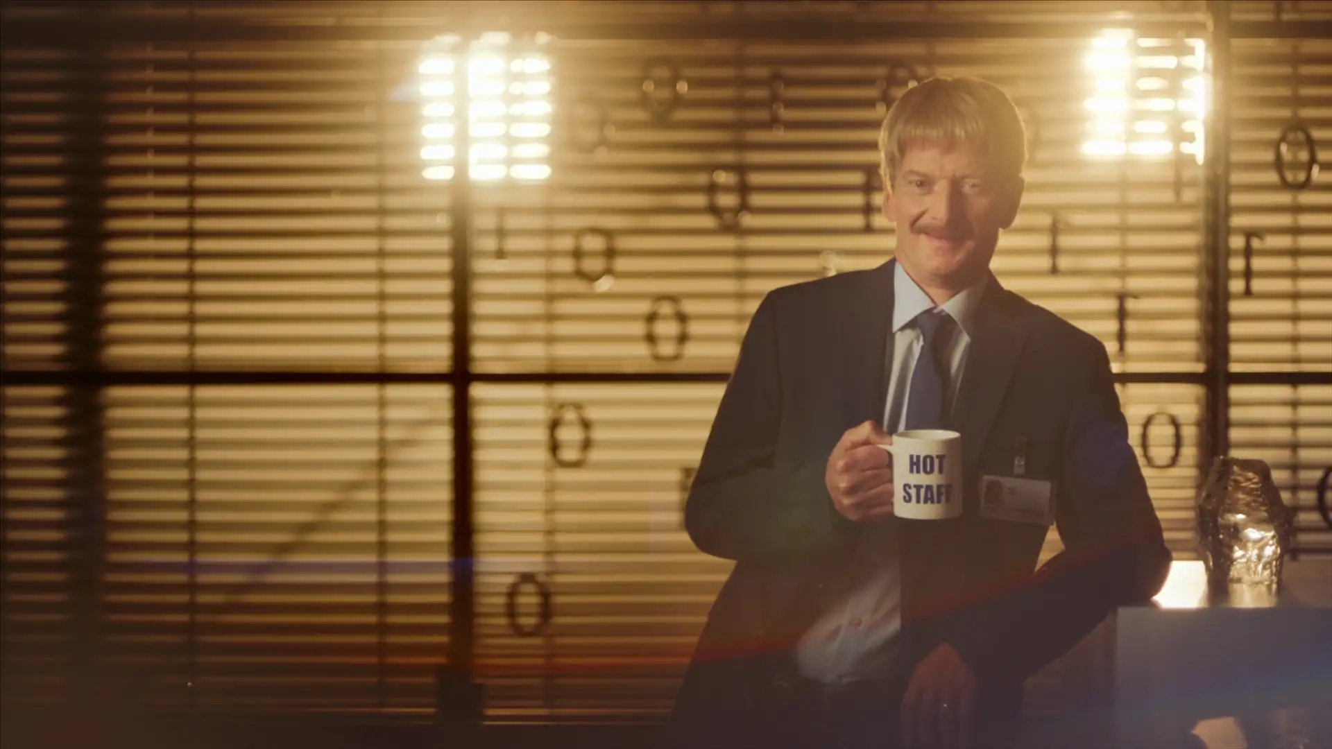 Fritz, the SCHOTT receptionist played by Michael Kessler