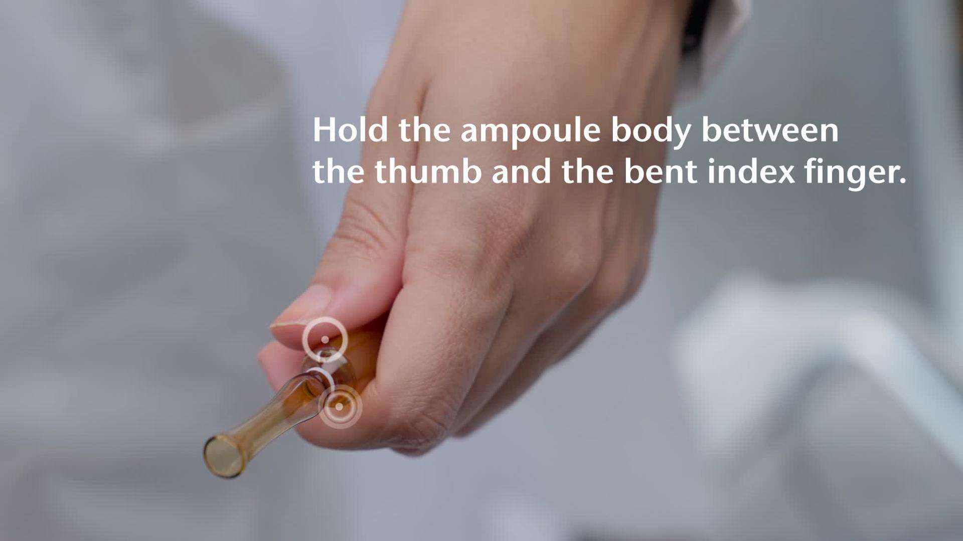 Schott Ampoules CBR - Opening