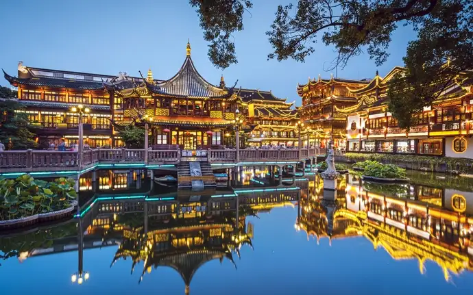 Yu Garden in Shanghai, China