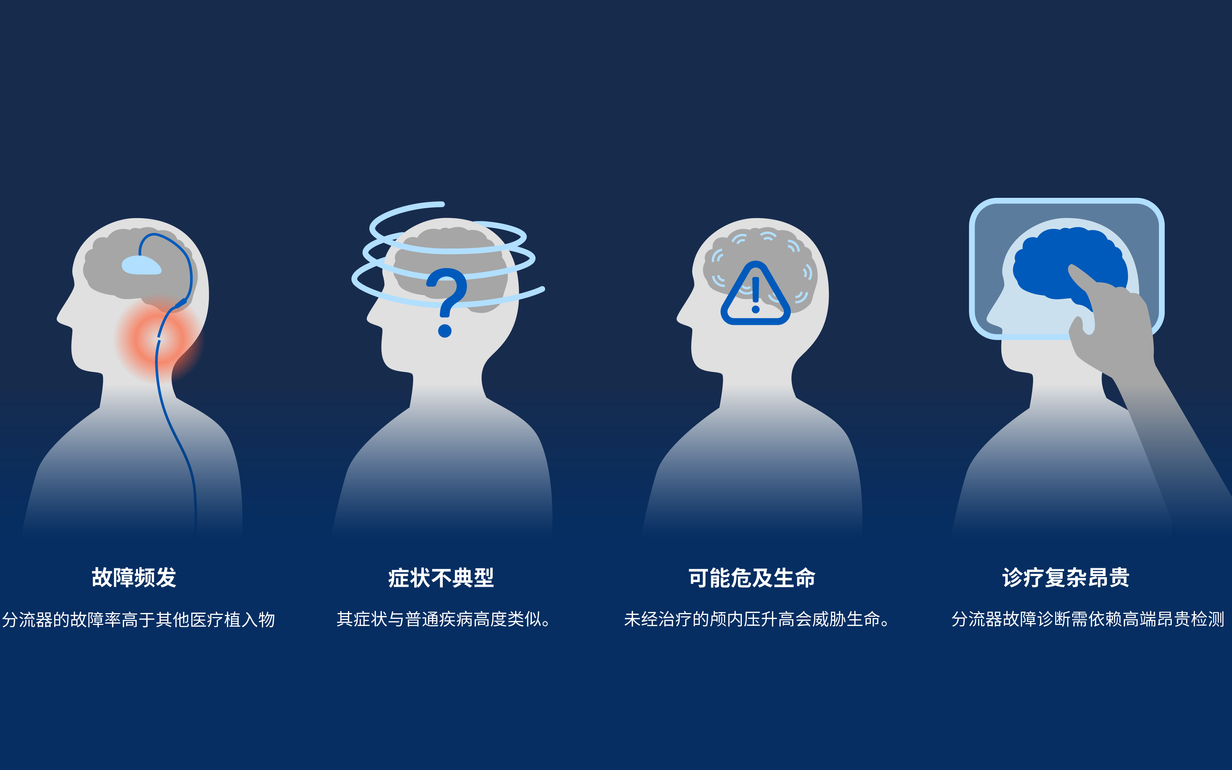描述分流器故障症状和风险的信息图