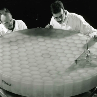 Quality inspection of ZERODUR® glass ceramic in 1993