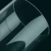 Close-up of a DURAN® Tough tube on a black background