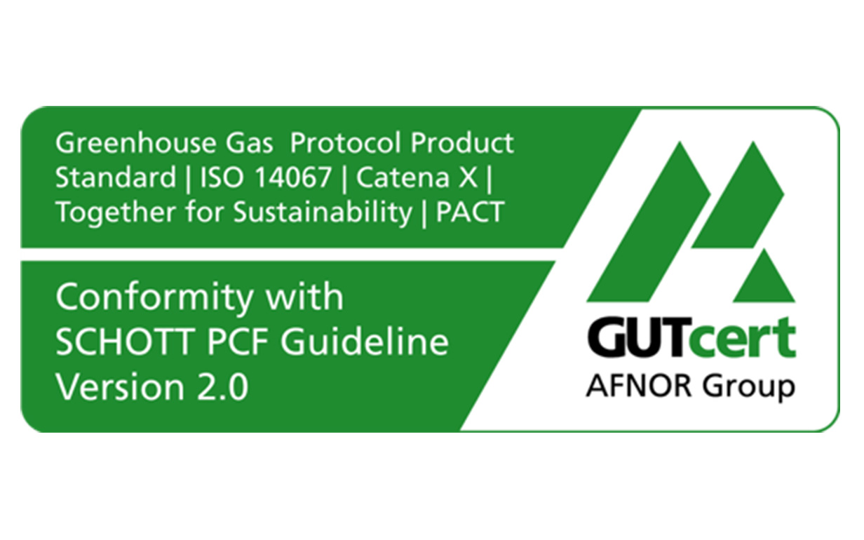 Grünes GUTcert Label