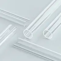 A selection of SCHOTT 8347 glass tubing of different sizes