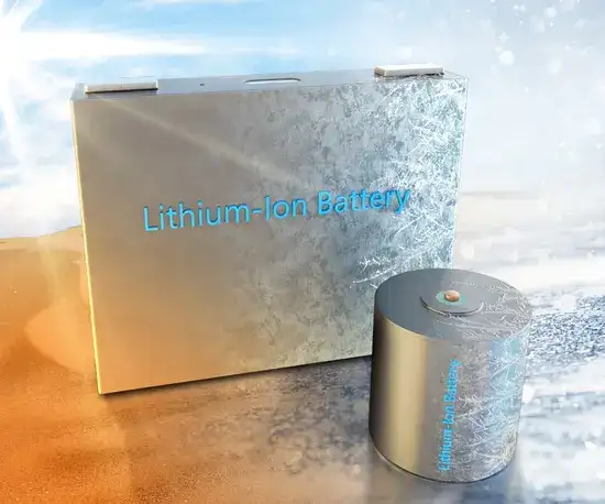 Tapas de baterías de iones de litio