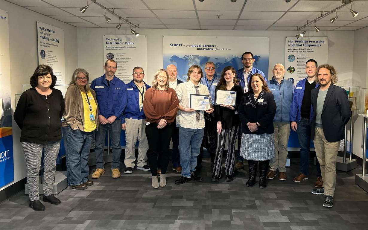 Duryea 2023 Winners of the SCHOTT North America Innovation Challenge