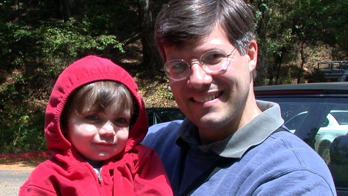 Ed Damiano und sein Sohn David, bei dem im Säuglingsalter Typ-1-Diabetes diagnostiziert wurde. Foto mit freundlicher Genehmigung von Ed Damiano.