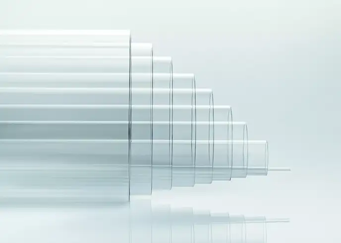 A range of DURAN® borosilicate glass tubing