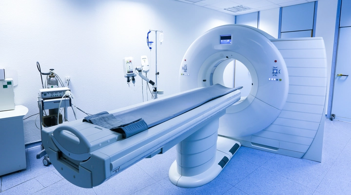 Computed Tomography (CT) scanner in hospital