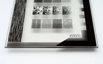 ROBAX® panel with opaque black