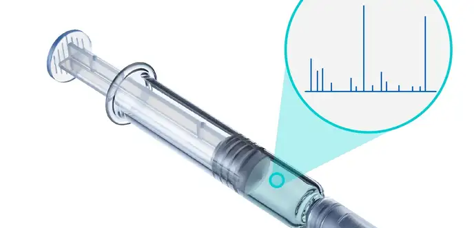 Extractable and leachable study of a syringe