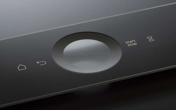 Control panel with special processing