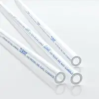 Three clear tubes of SCHOTT High Pressure Gage Glass