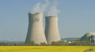 Nuclear Power Plant NPP Children Playing