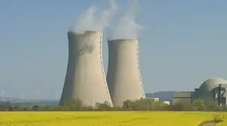 Nuclear Power Plant NPP Children Playing