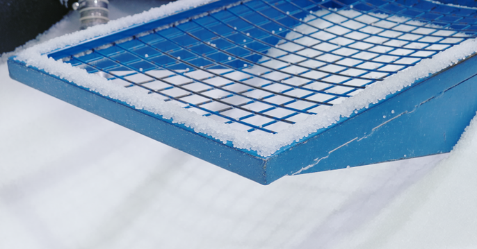 Polyprophylen granulate of closed loop recycling of pharma packaging trays