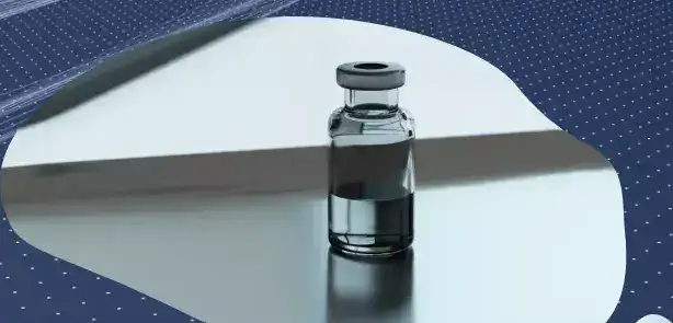 Discover SCHOTT Pharma's interactive world of innovations in 3D Pharmaceutical vial shown in arising 3D surrounding