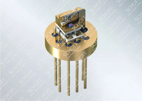 50G Cooled EML Header with components