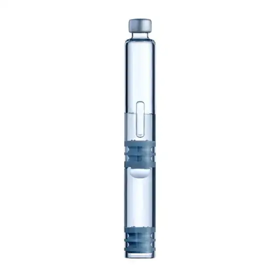 Clear glass pharmaceutical Cartridge Double Chamber by SCHOTT