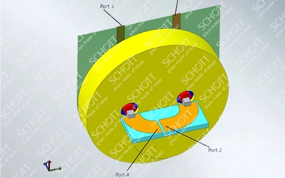 Illustration du fichier STEP pour l’en-tête TO pour l’expérience de simulation