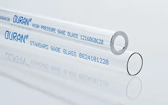 SCHOTT high pressure and Standard Tubular Gage Glass tubes