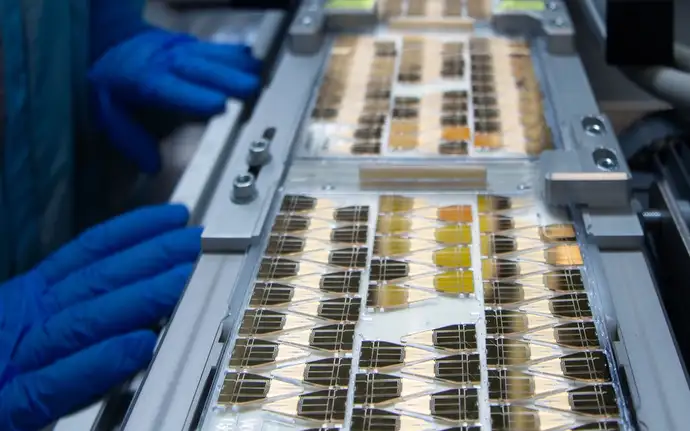 Access a scalable manufacturing infrastructure