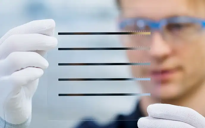 Project Lexington glass wafer