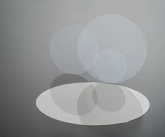 Optical glass wafers